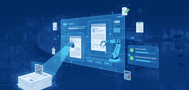 ثبت فاکتورهای فروش و خرید به‌ صورت خودکار در نرم‌افزار حسابداری